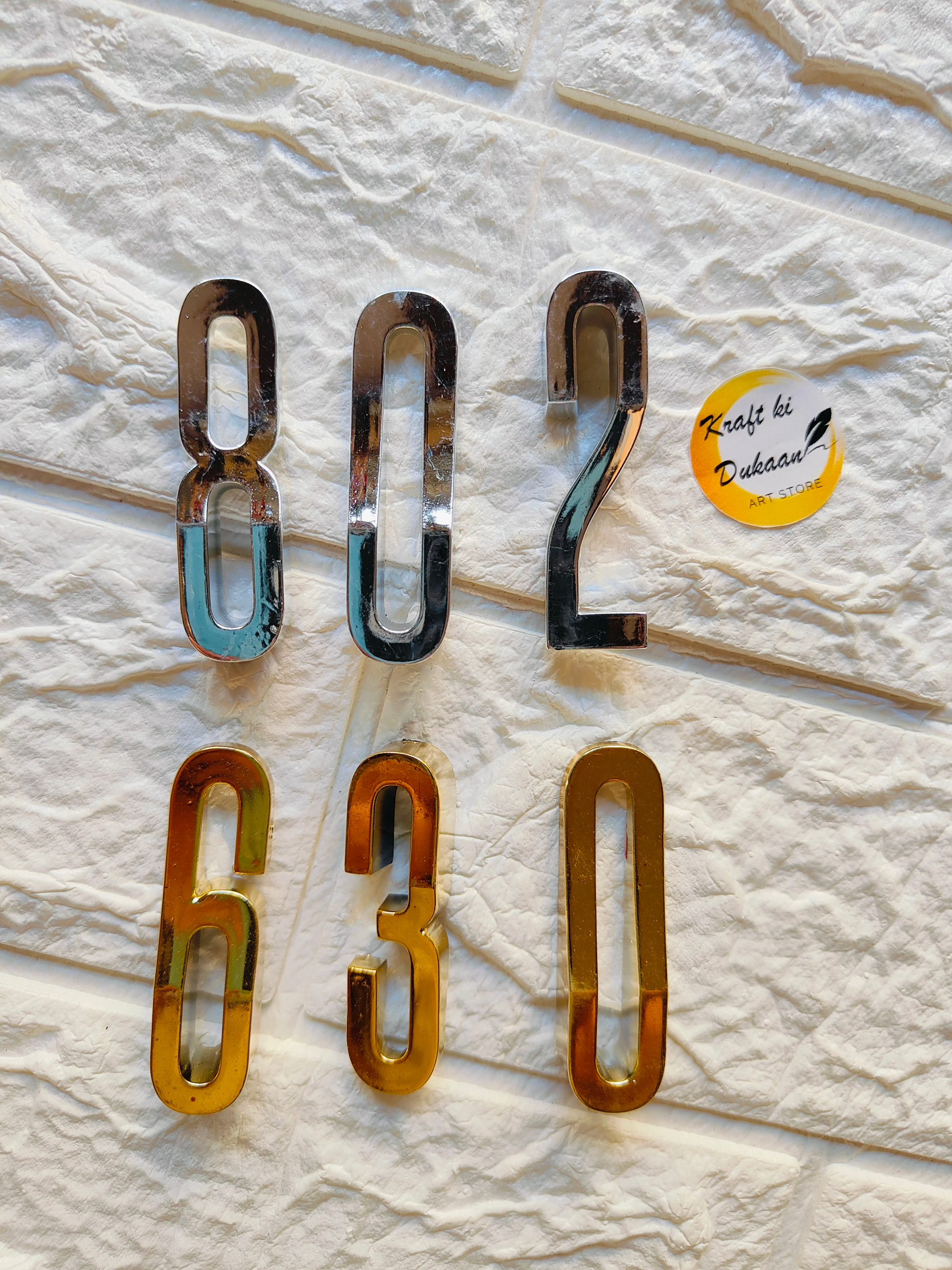 Clock Numbers Set A2 - Kraft ki Dukaan