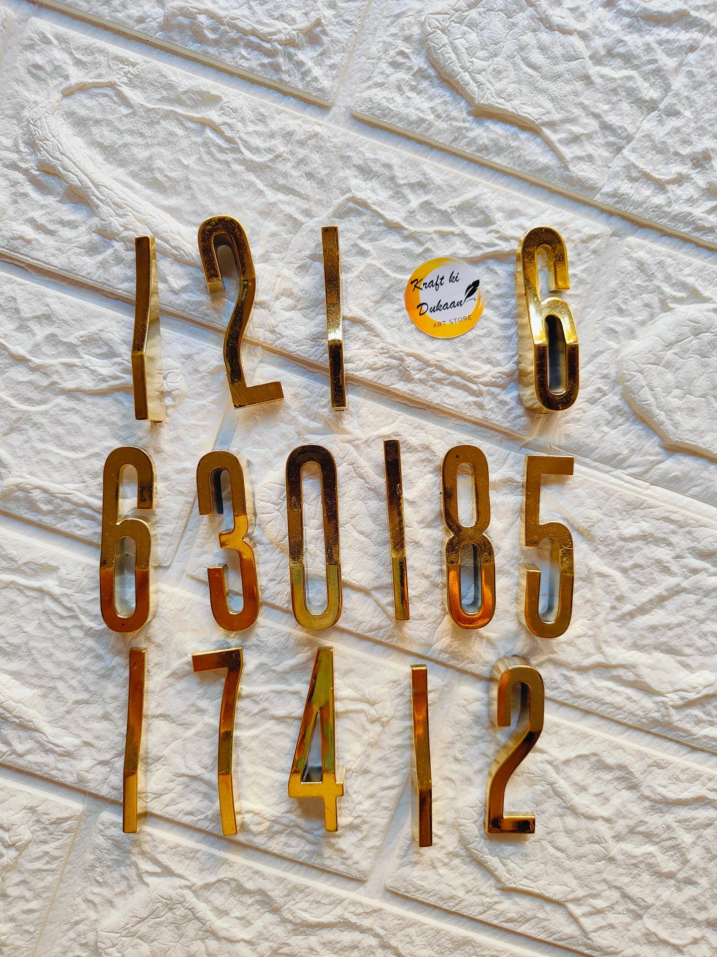 Clock Numbers Set A2 - Kraft ki Dukaan