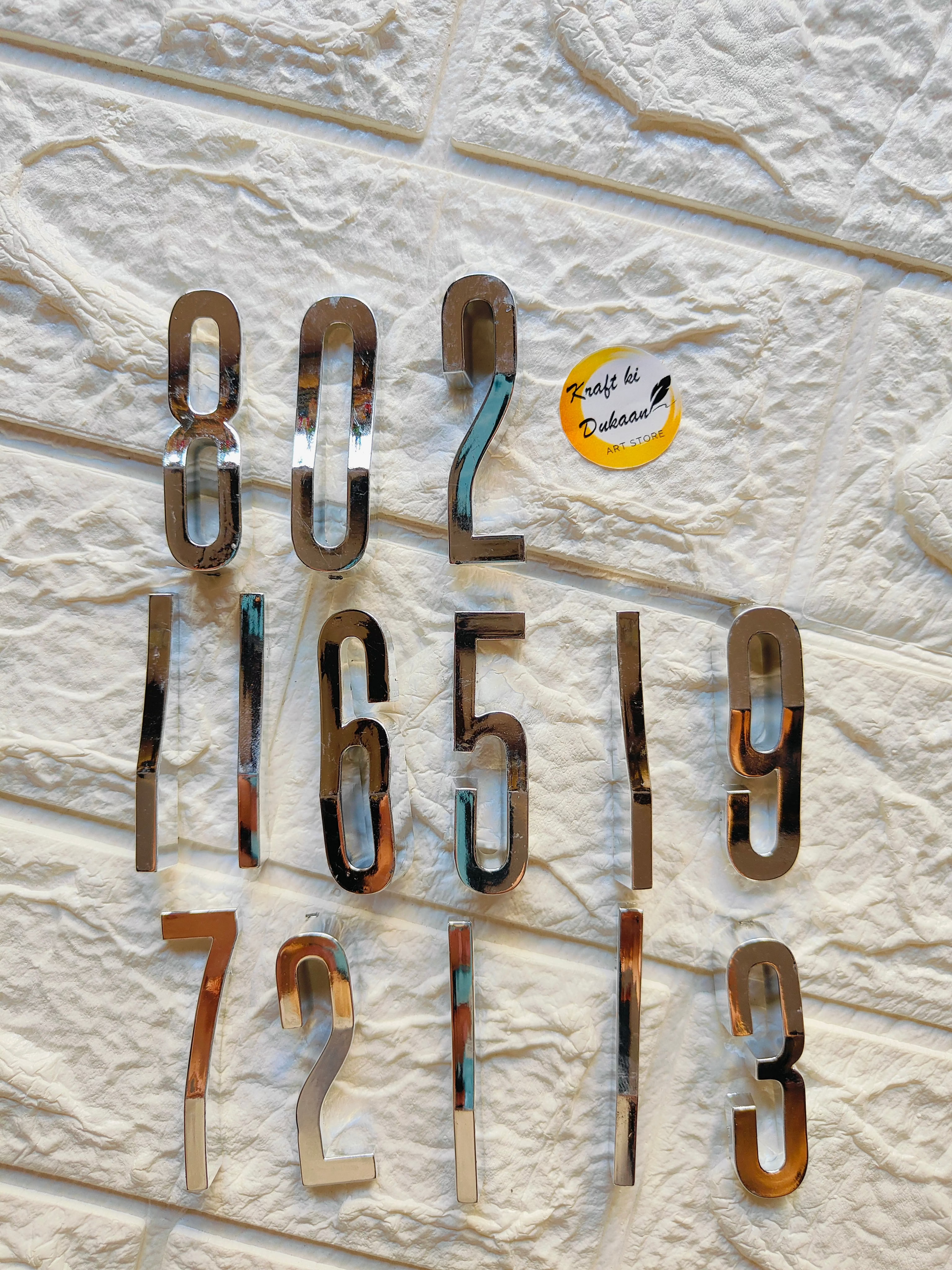 Clock Numbers Set A2 - Kraft ki Dukaan