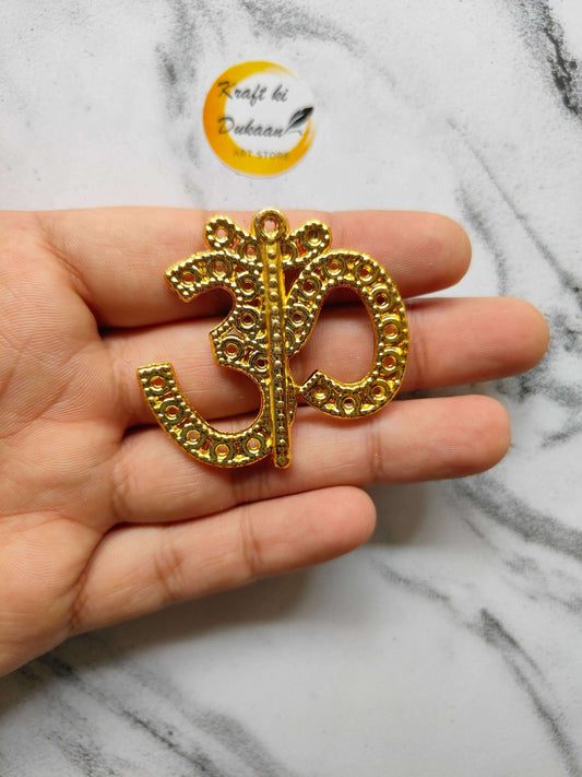 om-design-beads-pack-golden-om-pendant