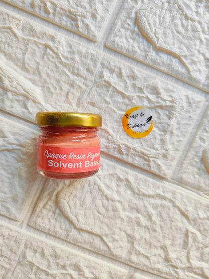 Kraft ki Dukaan Opaque Pigment for Resin in jar with gold lid, ideal for vibrant resin art projects