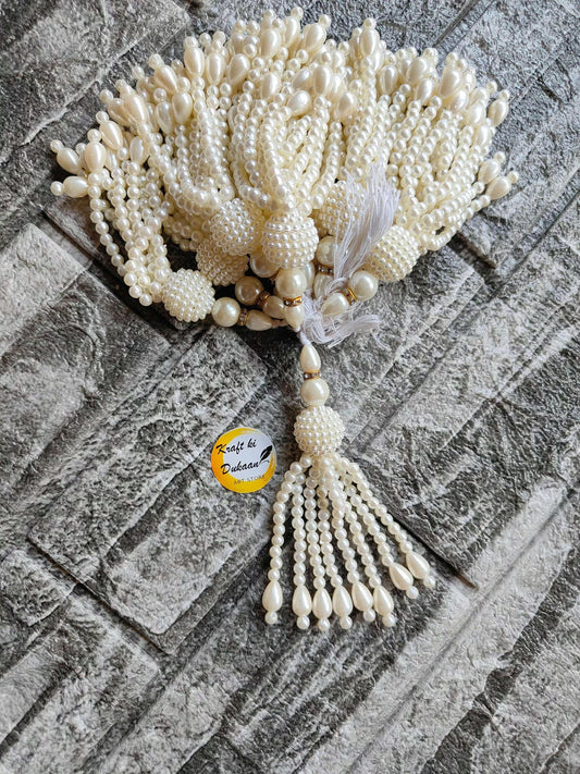 resin-craft-latkan-set-white-beaded-decoration