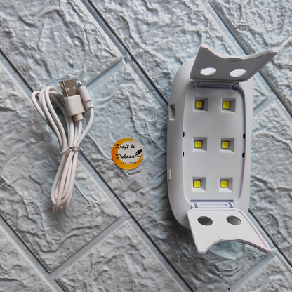 Kraft ki Dukaan Resin crafting UV light with USB cable for quick curing of resin projects