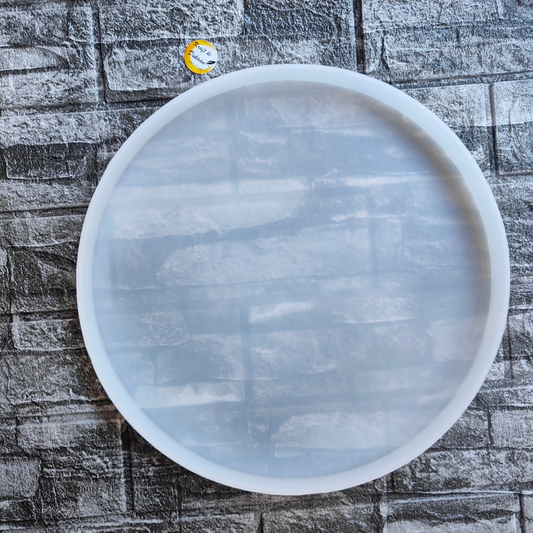 12 inch round resin mould for crafting unique clocks and home decor projects