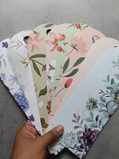 Big Size Flower Card Holder Pack of 8