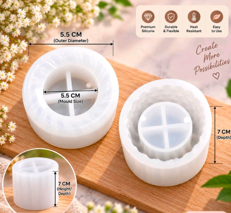 Round Candle Mould