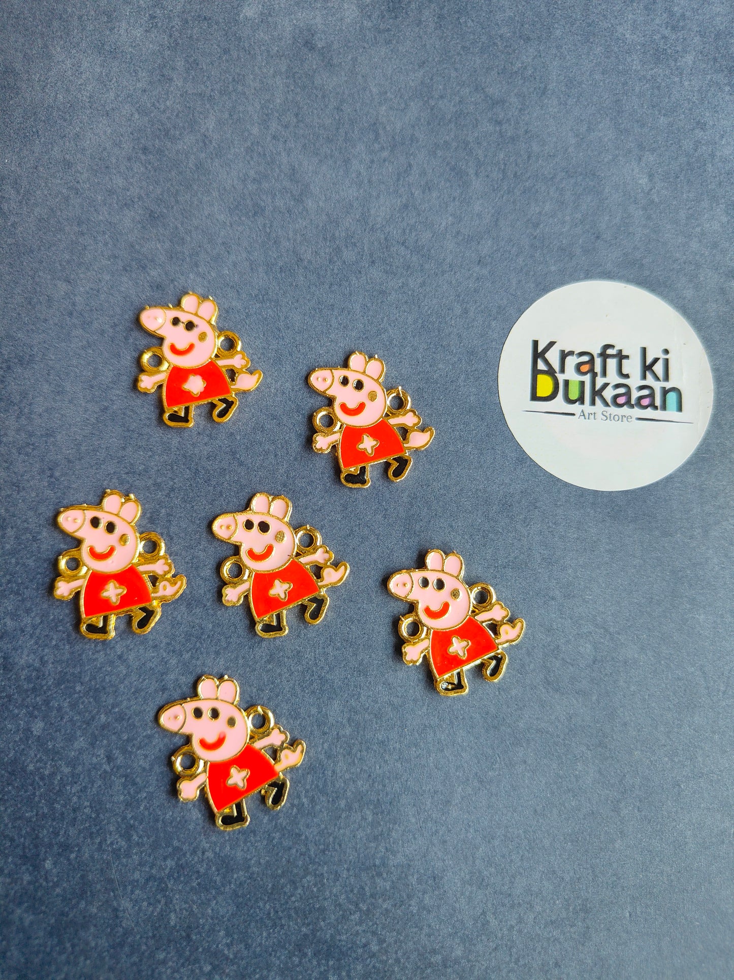 Rakhi Bracelet Pendant Pack of 6 - R9