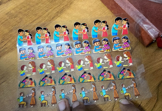 UV DTF Peel off sticker sheet J46