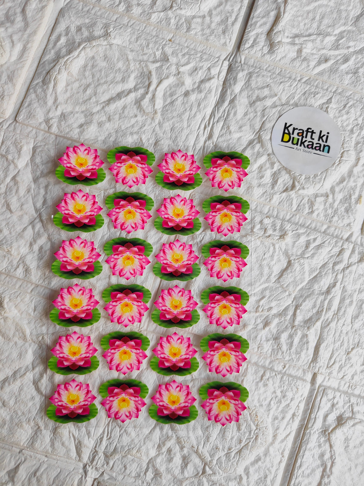 UV DTF Peel off sticker sheet J402