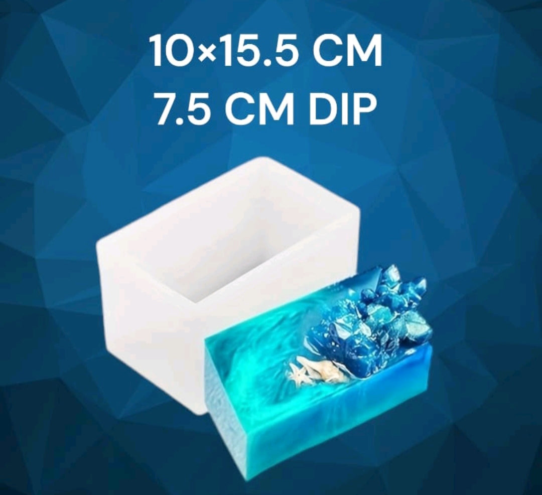 Rectangle Block Deep Mould 10X15.5CM