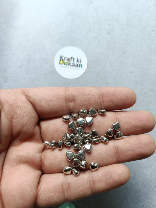 Heart Small Beads Pack of 10GM A2