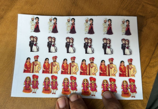 UV DTF Peel off sticker sheet J41