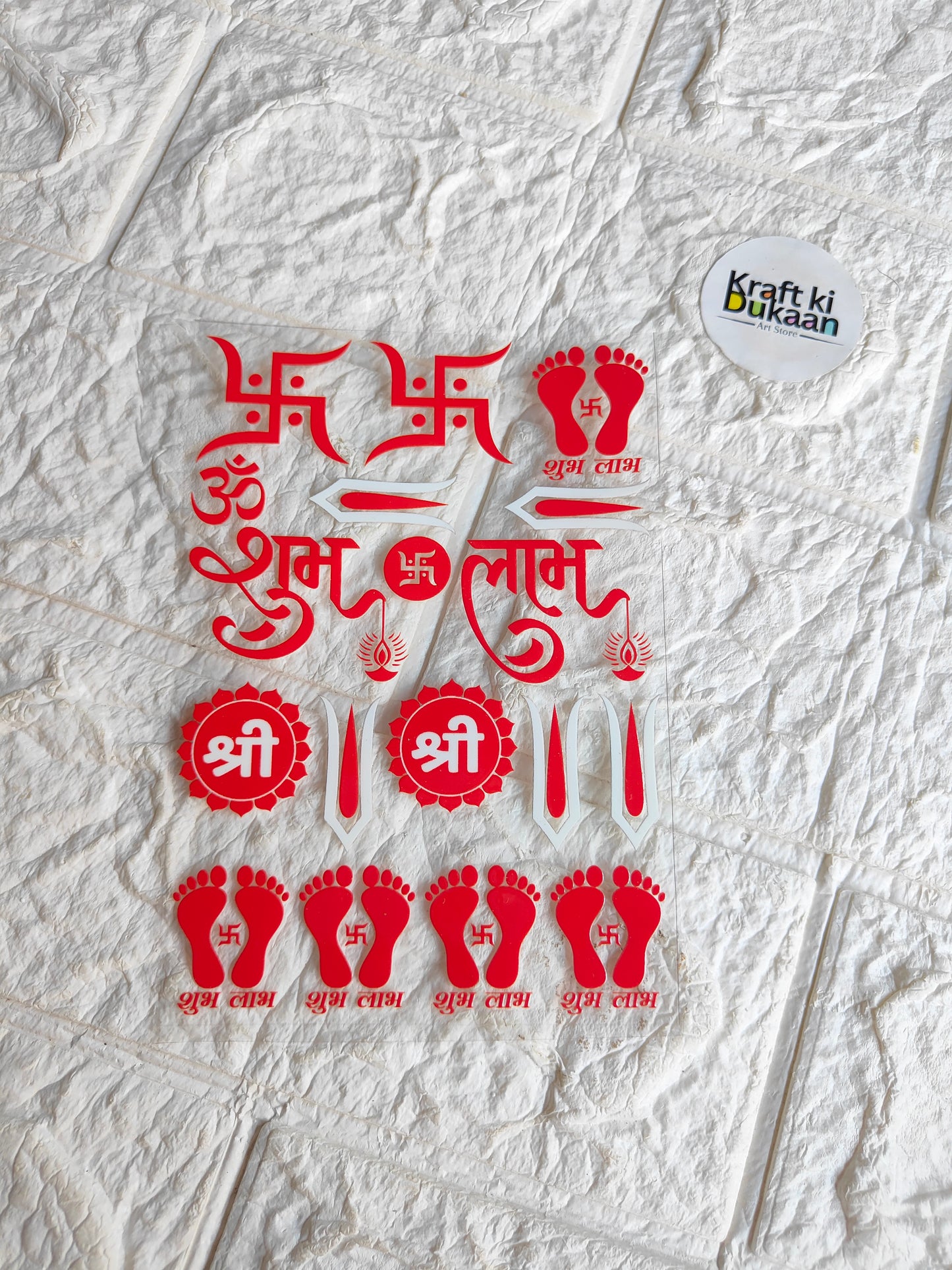 UV DTF Peel off sticker sheet J430