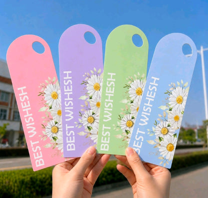 Flower Holder Card Multi Best Wishes 4PC Set