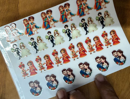 UV DTF Peel off sticker sheet J42