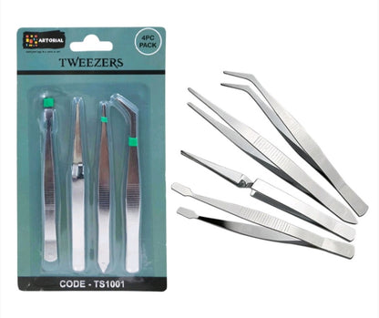 4PC Tweezer Set