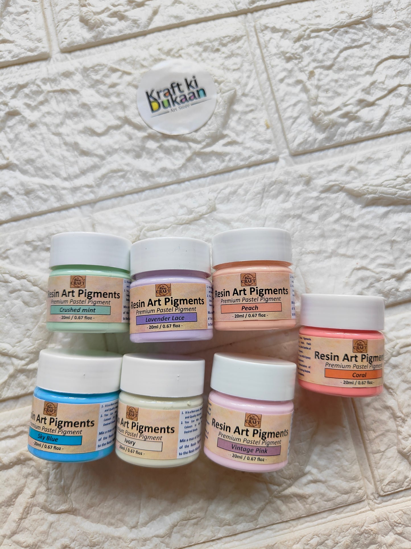 Resin Opaque Pastel Pigments 20ML