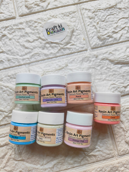 Resin Opaque Pastel Pigments 20ML