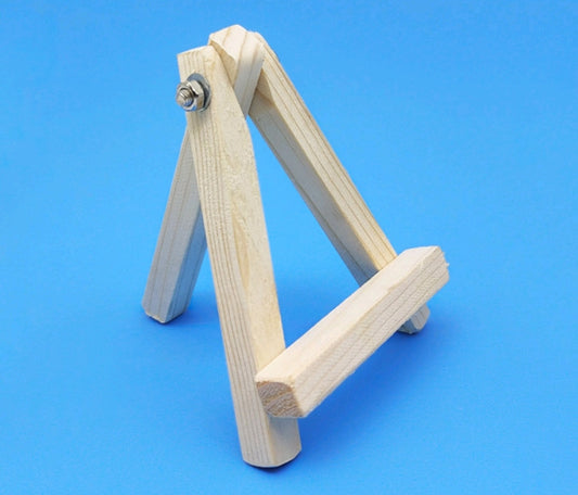 4" Wooden Easel Stand With Screw
