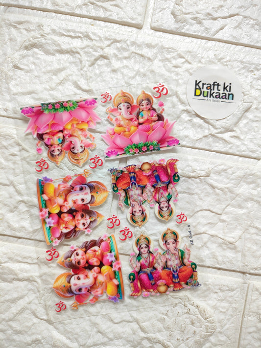 UV DTF peel-off sticker sheet with colorful anime-style princess characters