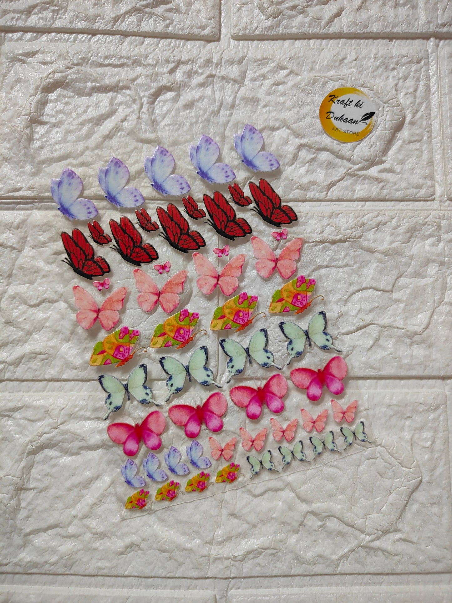 UV DTF Peel off sticker sheet J11