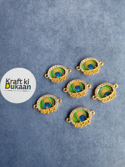 Rakhi Bracelet Pendant Pack of 6 - R11