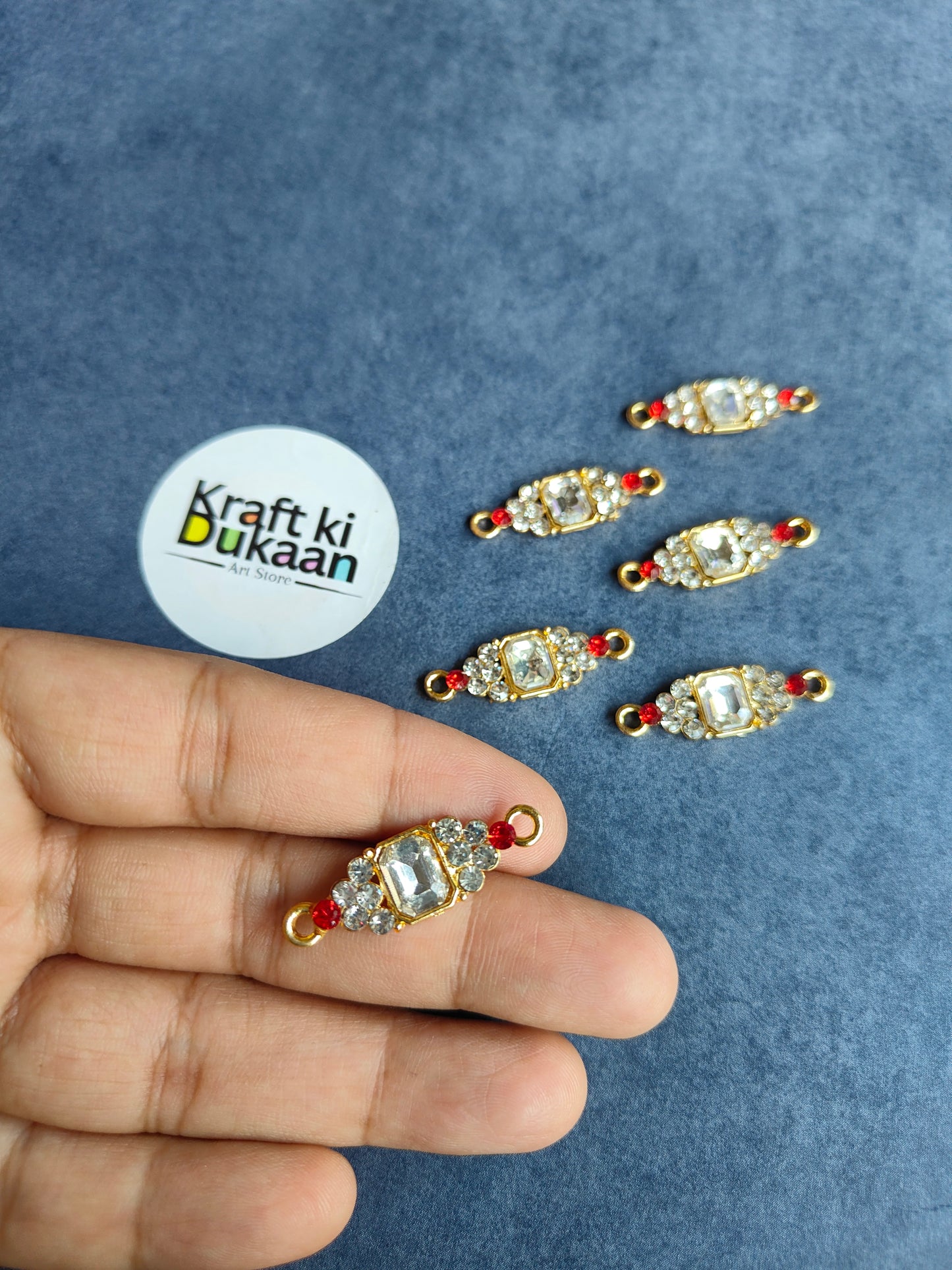 Rakhi Bracelet Pendant Pack of 6 - R5
