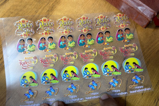 UV DTF Peel off sticker sheet J47