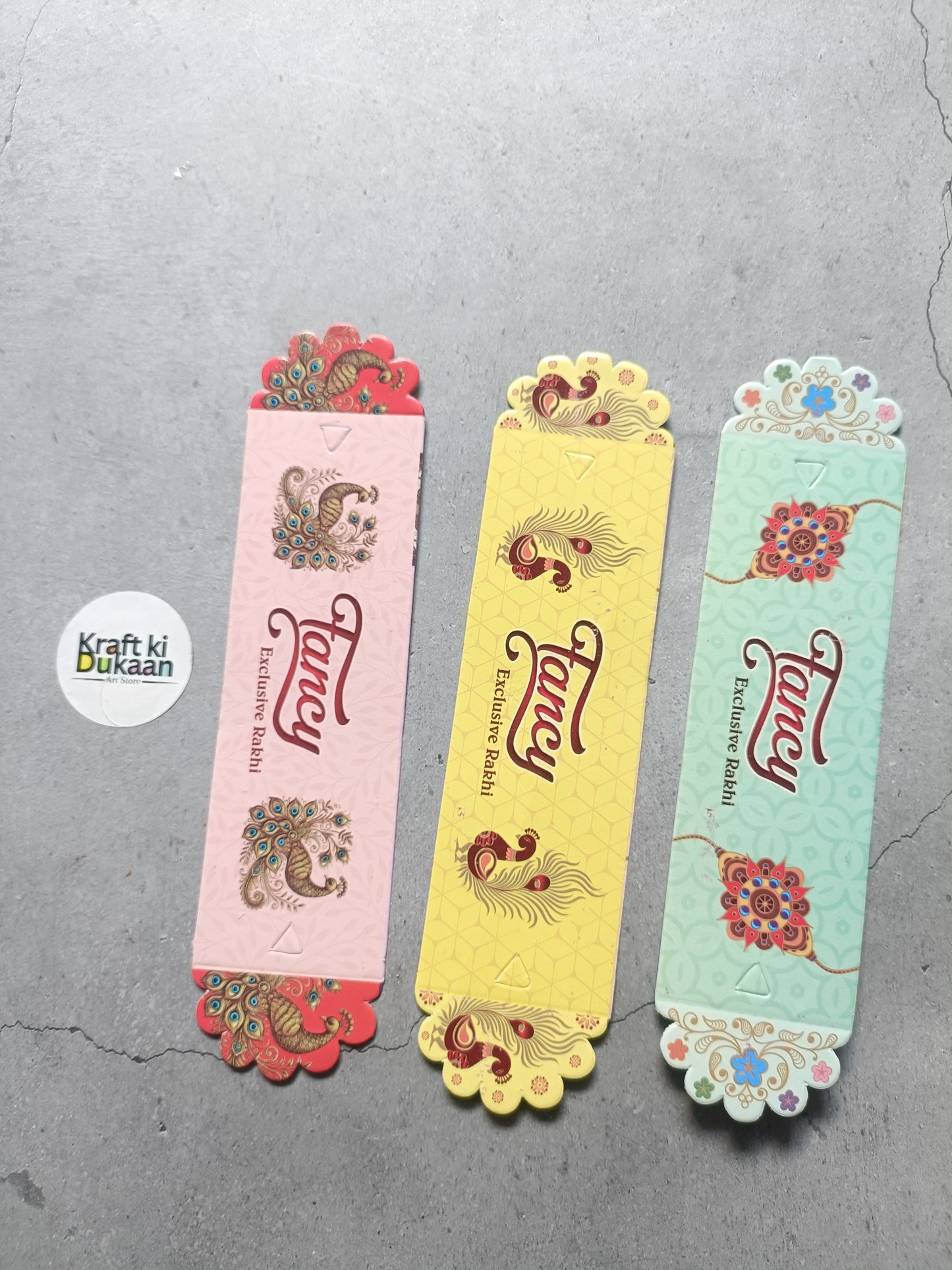 Rakhi Cards Pack of 12 A3
