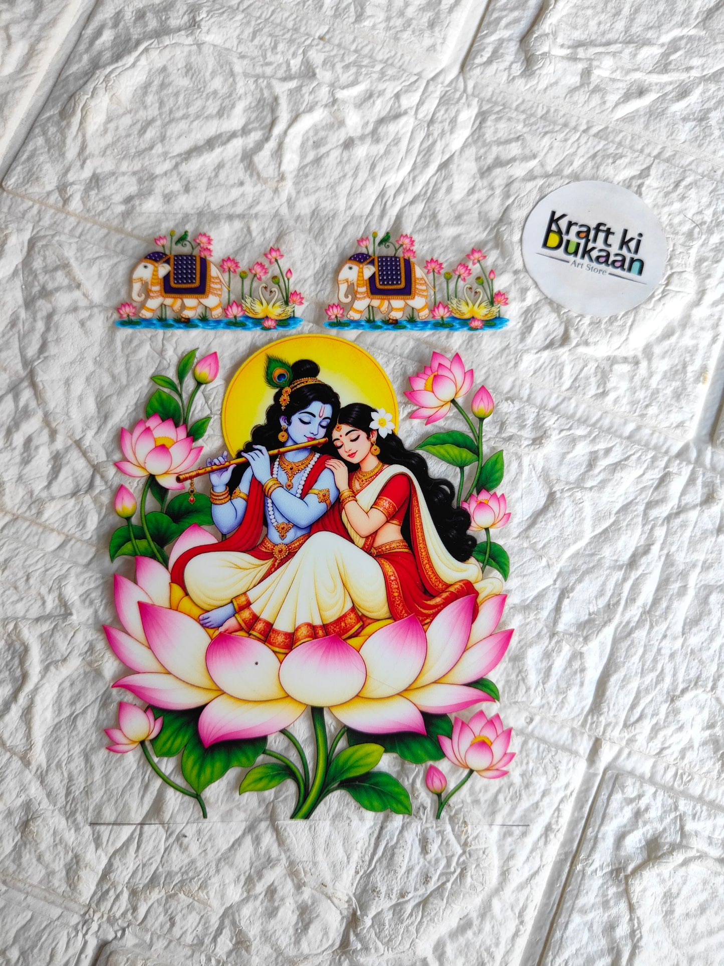 UV DTF Peel off sticker sheet J427