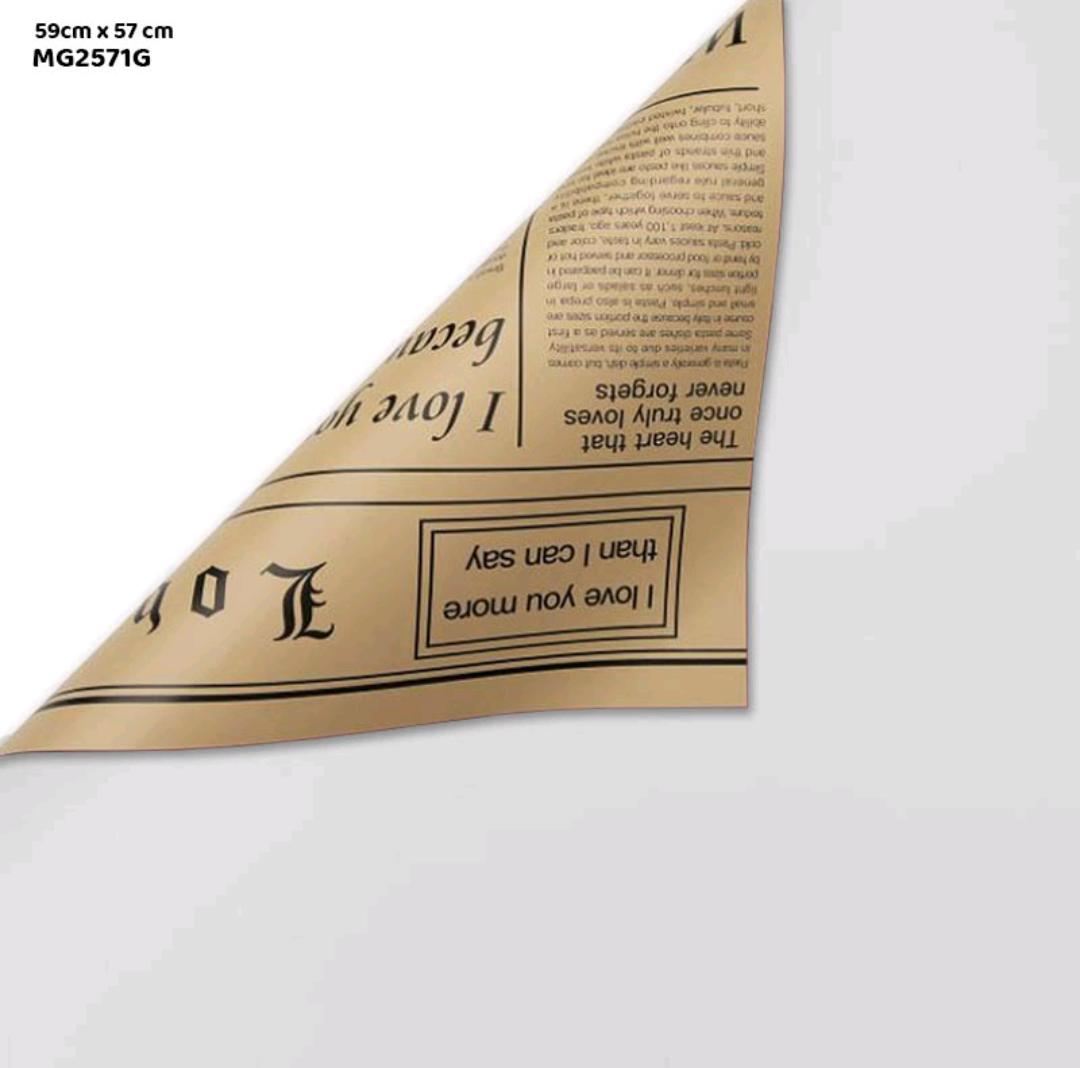 Wrapping Paper Sheet D6