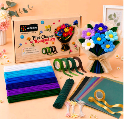 DIY Pipecleaner Bouquet Kit 01