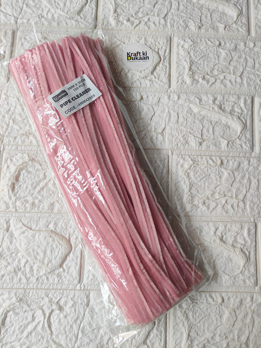 8MM Pipe Cleaners Plain 100PC Packet A2