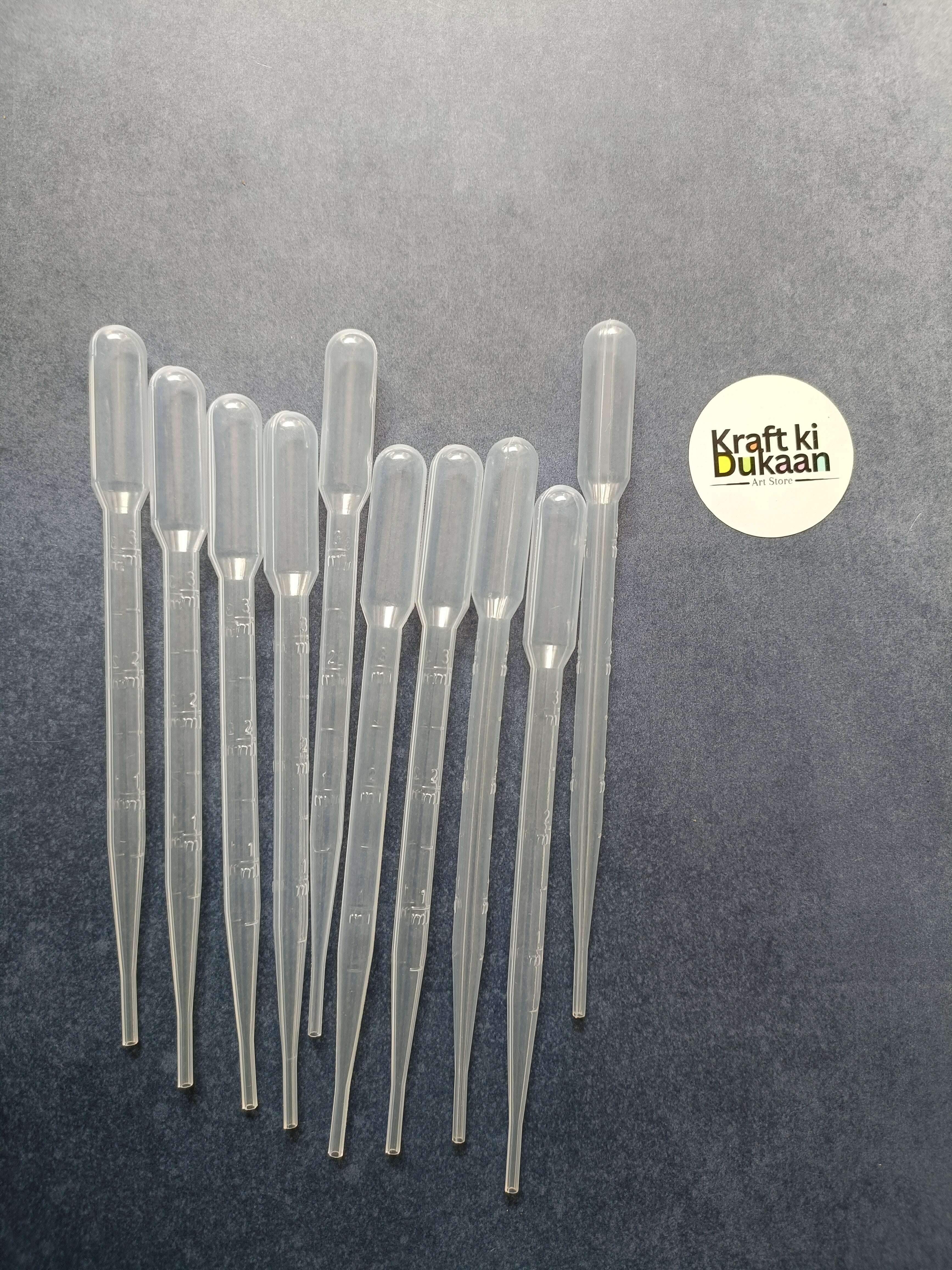 Dropper Pipette 3ML Pack of 10 – Kraft ki Dukaan