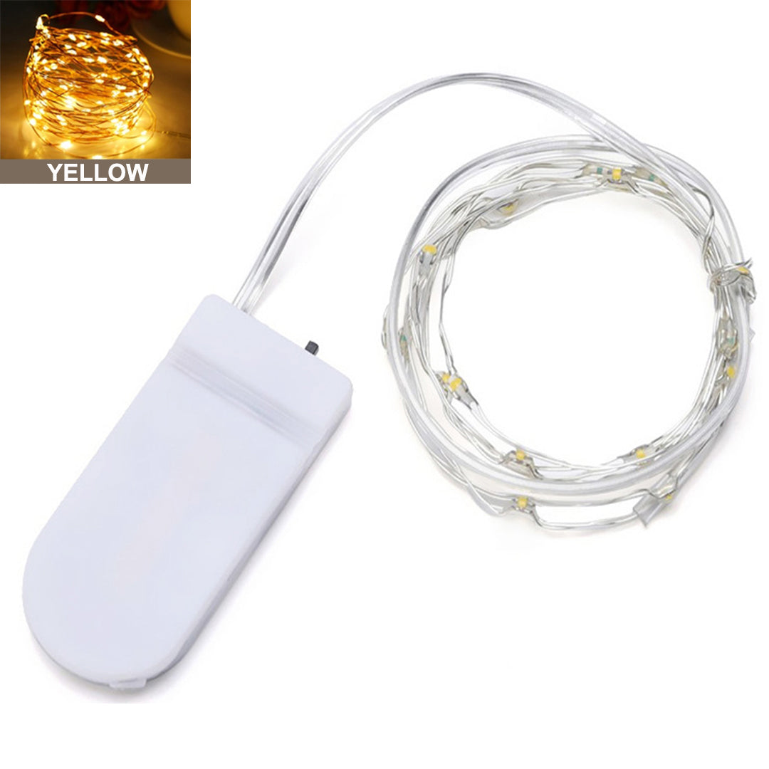 Fairy Light Flat Cell Yellow