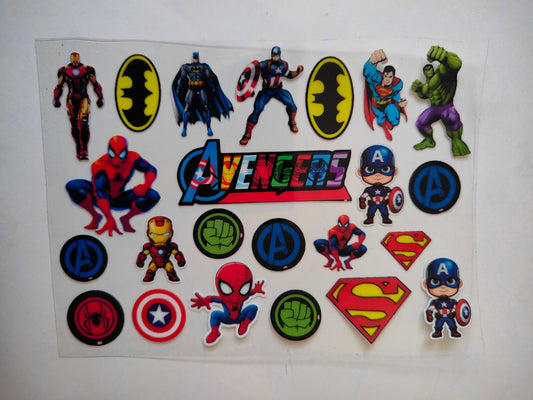 UV DTF Peel off sticker sheet J37