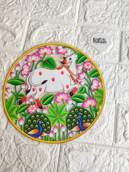 Thali Round Peel off sticker T1