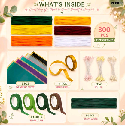 DIY Pipecleaner Bouquet Kit 05