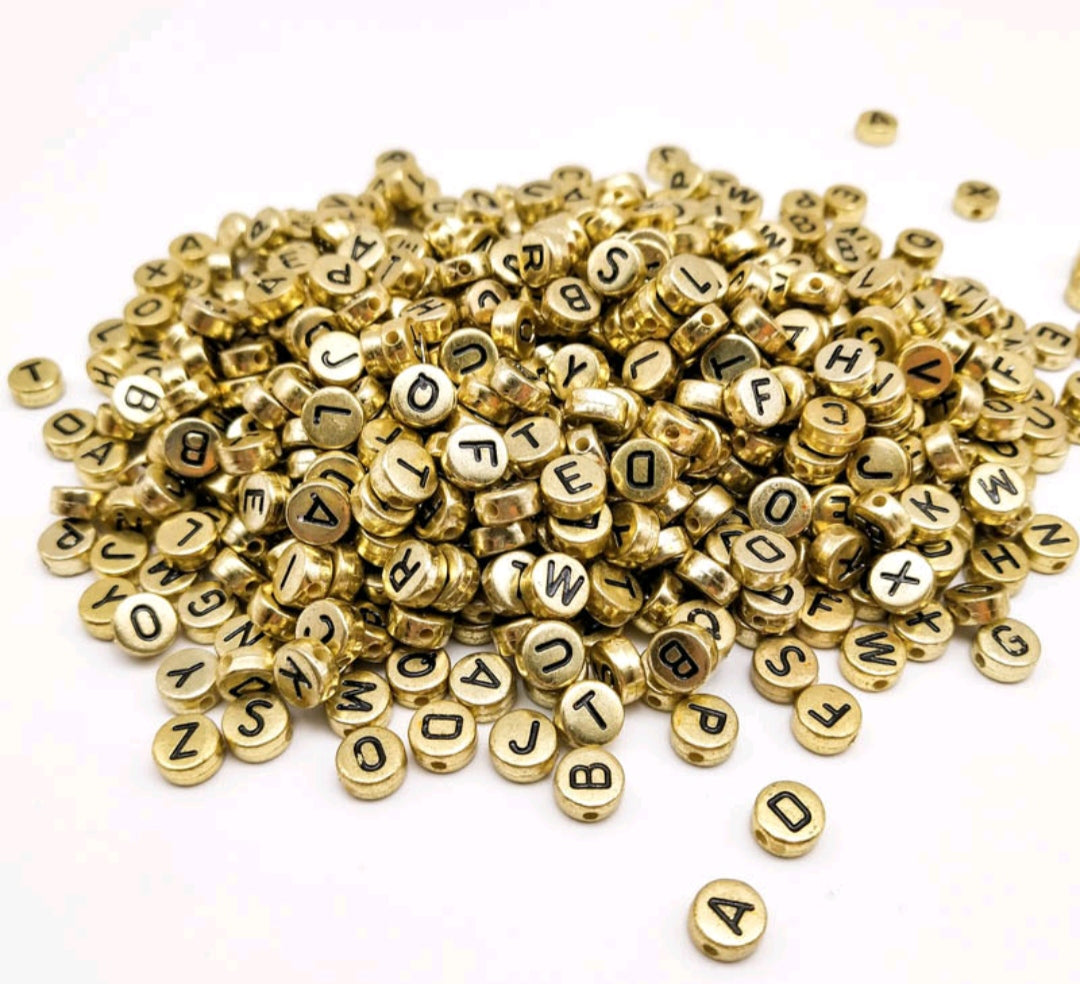 Alphabet Beads Pack of 10GM A3