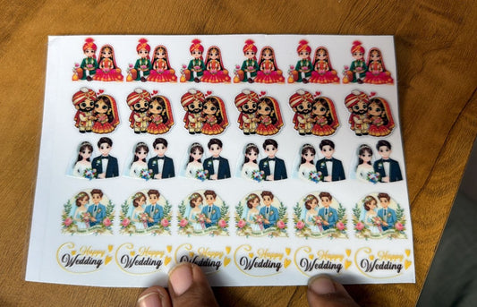 UV DTF Peel off sticker sheet J40