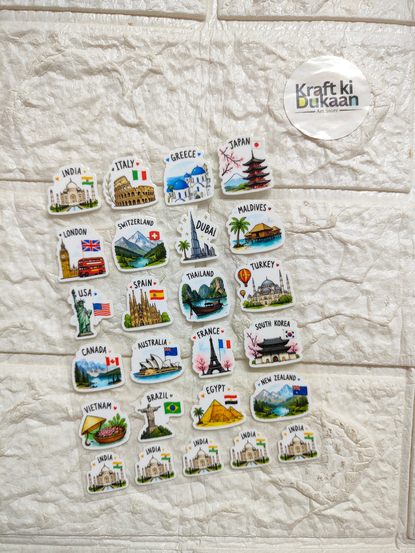 UV DTF Peel off sticker sheet J441