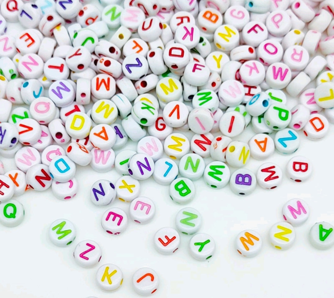 Alphabet Beads Pack of 10GM A2