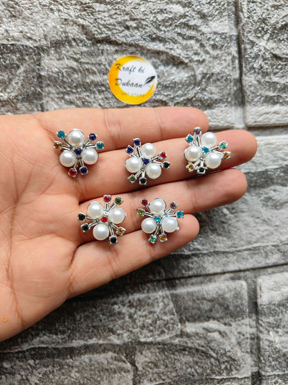 silver-pearl-flower-beads-pack-set-of-five